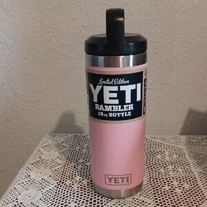 YETI Rambler 18oz Pink Bottle
